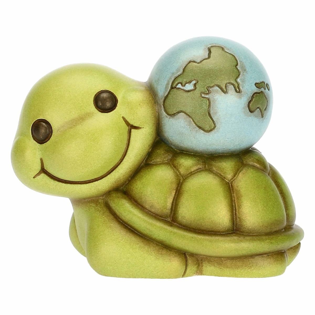 2023 'Schildkröte Keramik' THUN aus Dekofigur Weltkugel mit Betta THUN SpA