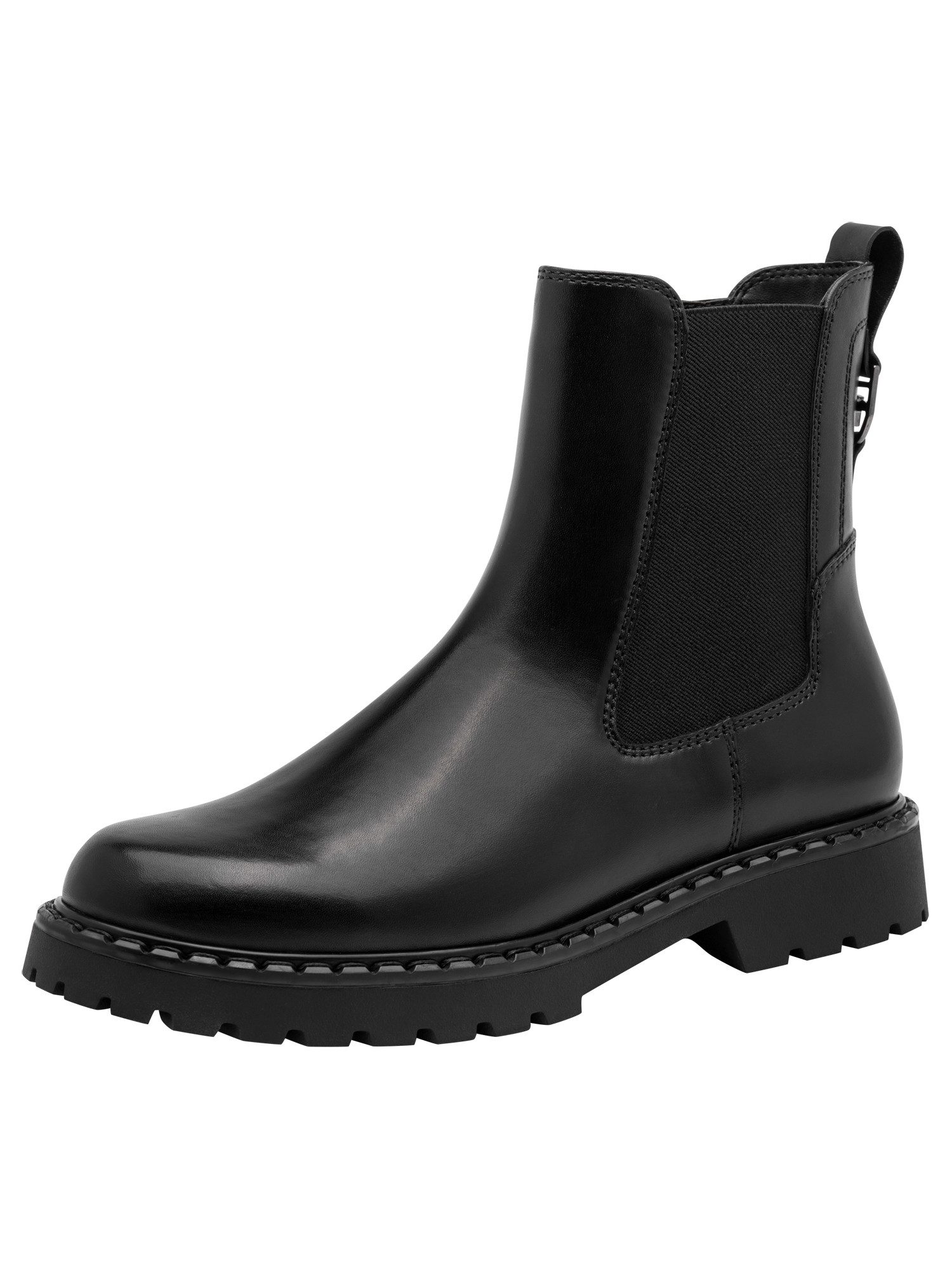 Tamaris TOUCH-IT aus Leder kein Absatz 1-25449-47 Chelseaboots TOUCH-IT