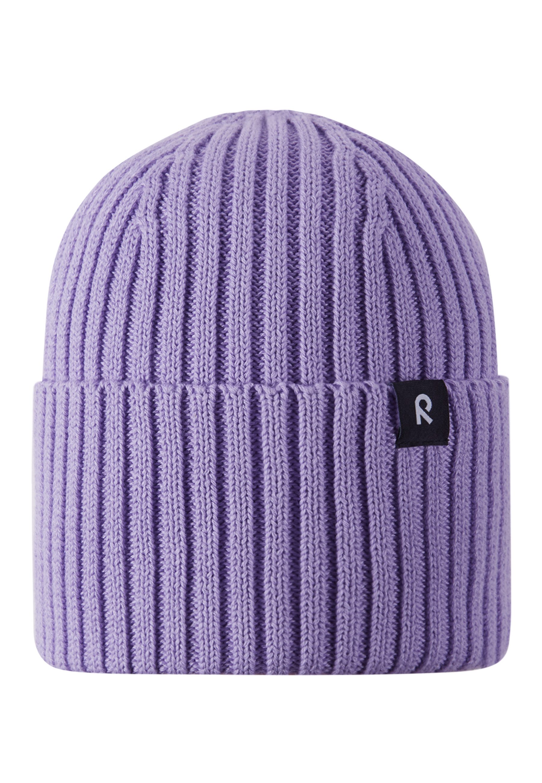 reima Beanie HATTARA Beanie Mütze Mütze mit Rippenstrick aus 100% Bio Baumwolle
