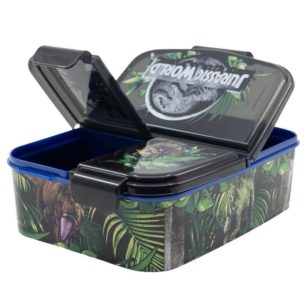 Stor Lunchbox Brotdose 3 Fächer Jurassic World Lunch to Go Vesper Dose