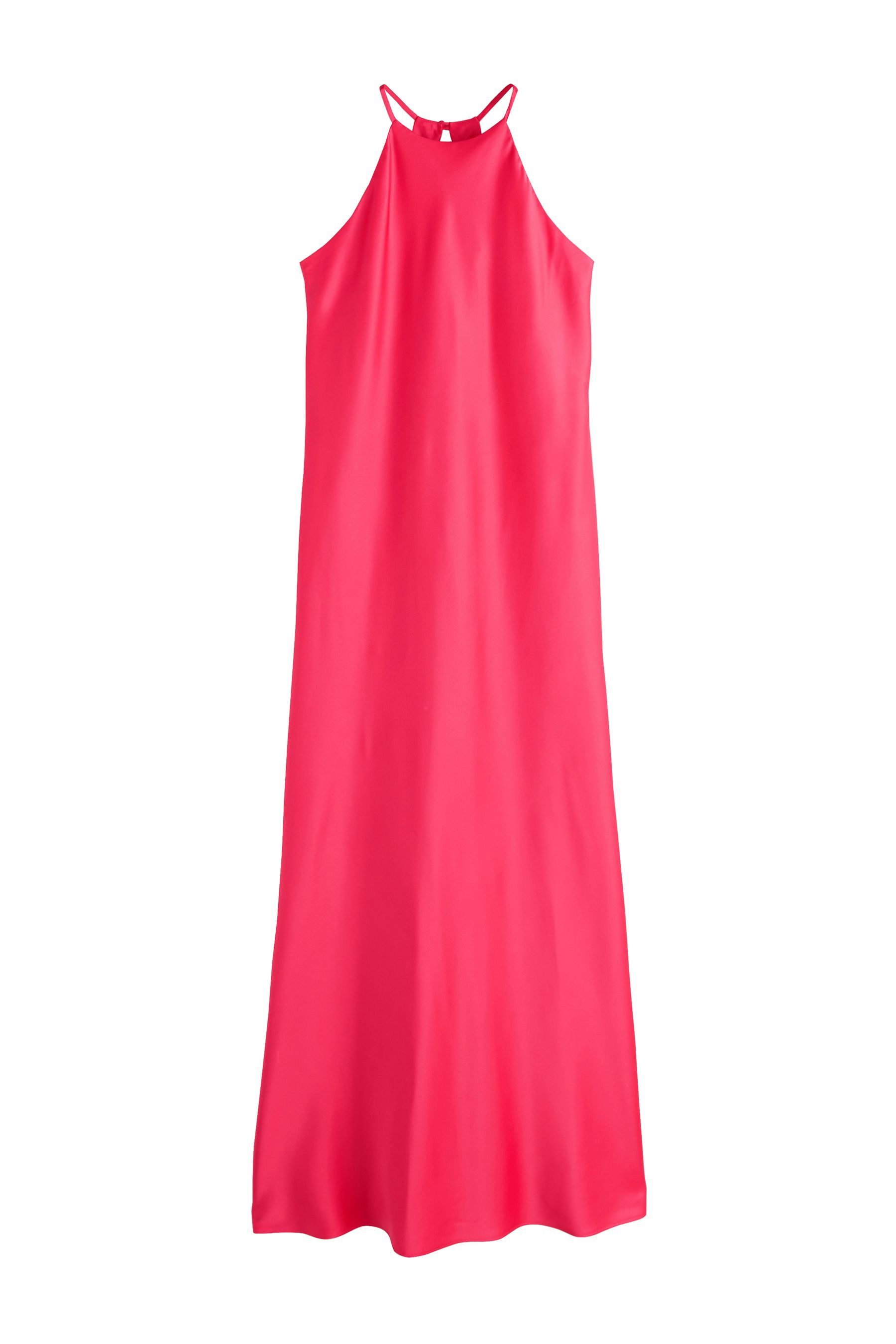 Next Satinkleid Brautjungfern-Maxikleid aus Satin mit Neckholder (1-tlg) günstig online kaufen
