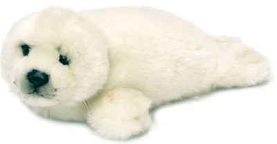 WWF Kuscheltier »Robbe weiß, 24 cm«, zum Teil aus recyceltem Material