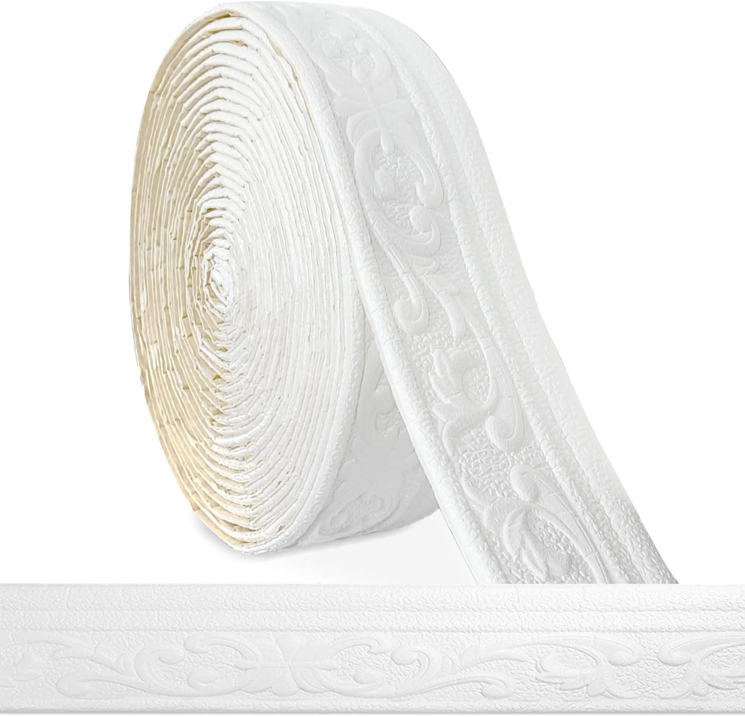 Kaket Bordüre 3D Stuckleisten Wand, Zierleisten günstig online kaufen