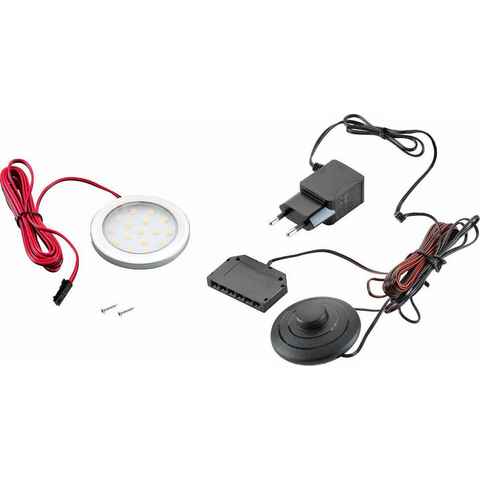 LED Unterbauleuchte LED Spot, LED fest integriert, Warmweiß, 1er- 2er und 3er Set
