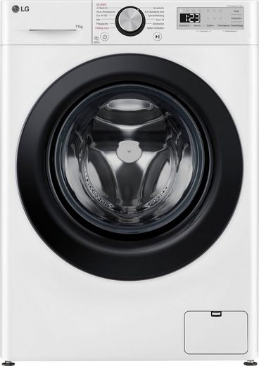 LG Waschmaschine Serie 5 F4WR4911P, 11 kg - Weiß / Schwarz