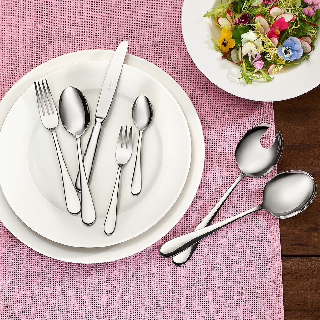 Villeroy & Boch Besteck-Set Oscar Tafelbesteck 68tlg. 44x29x9cm (68-tlg), 12 Personen, Edelstahl, Edelstahl, 68 Stck, spülmaschinenfest