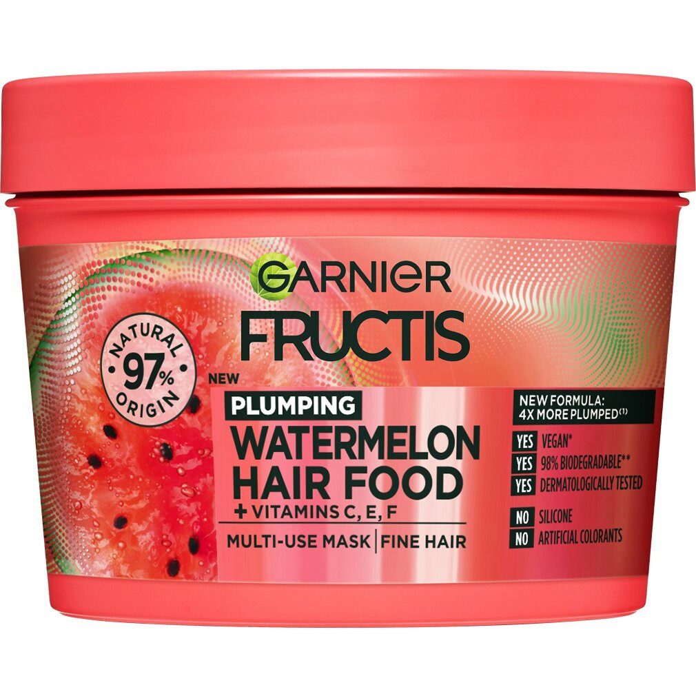 GARNIER Haarmaske Mask for fine hair without volume Watermelon (Hair Food) 400ml
