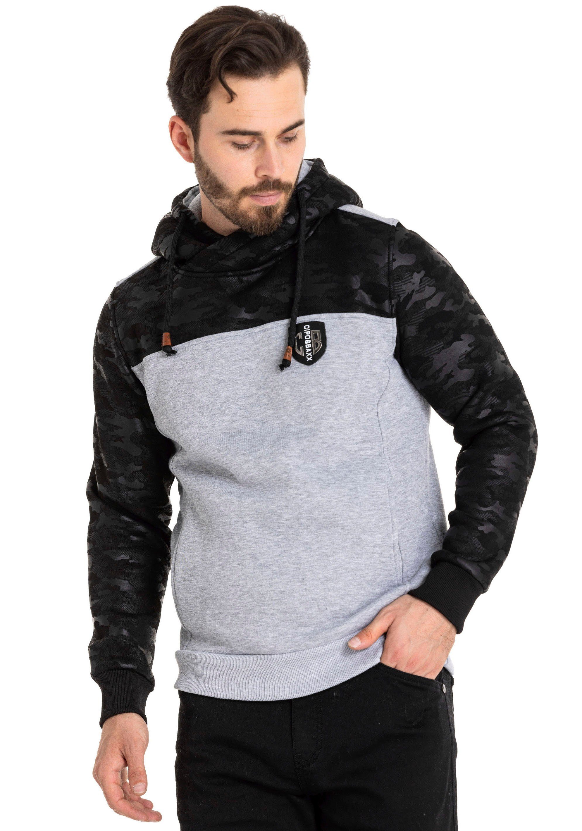 Cipo & Baxx Kapuzensweatshirt