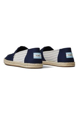 TOMS TOMS Espadrilles ALPARGATA ROPE 10016289 Navy University Stripes Blau Espadrille