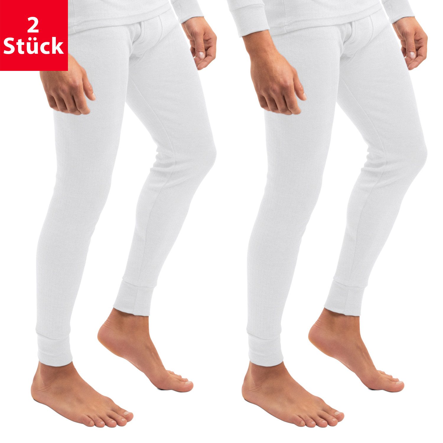 celodoro Funktionshose 2er Pack Herren Ski- und Thermounterhose Light Lange Unterhosen