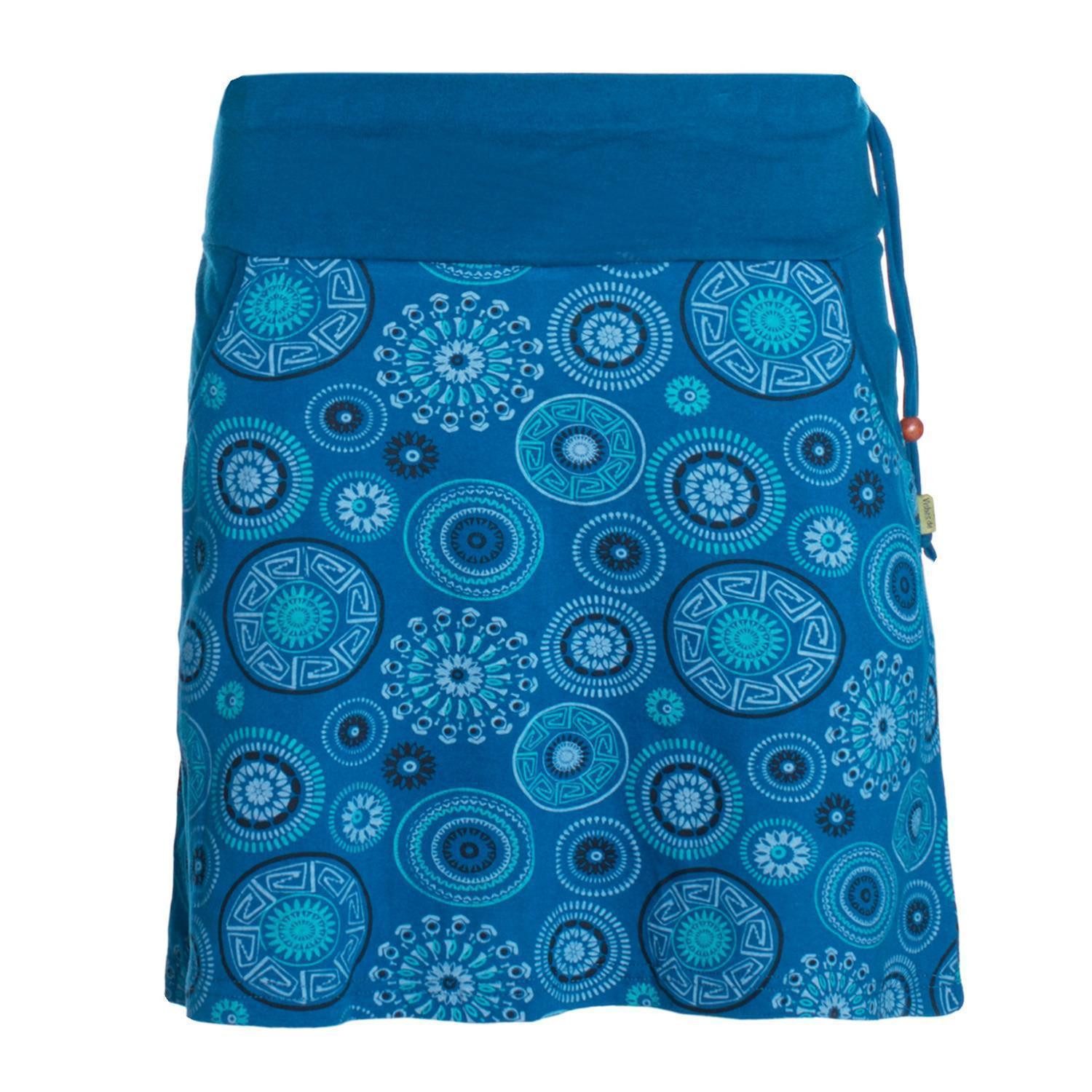 Vishes Minirock Baumwolle Mandala-Muster extra breiter günstig online kaufen
