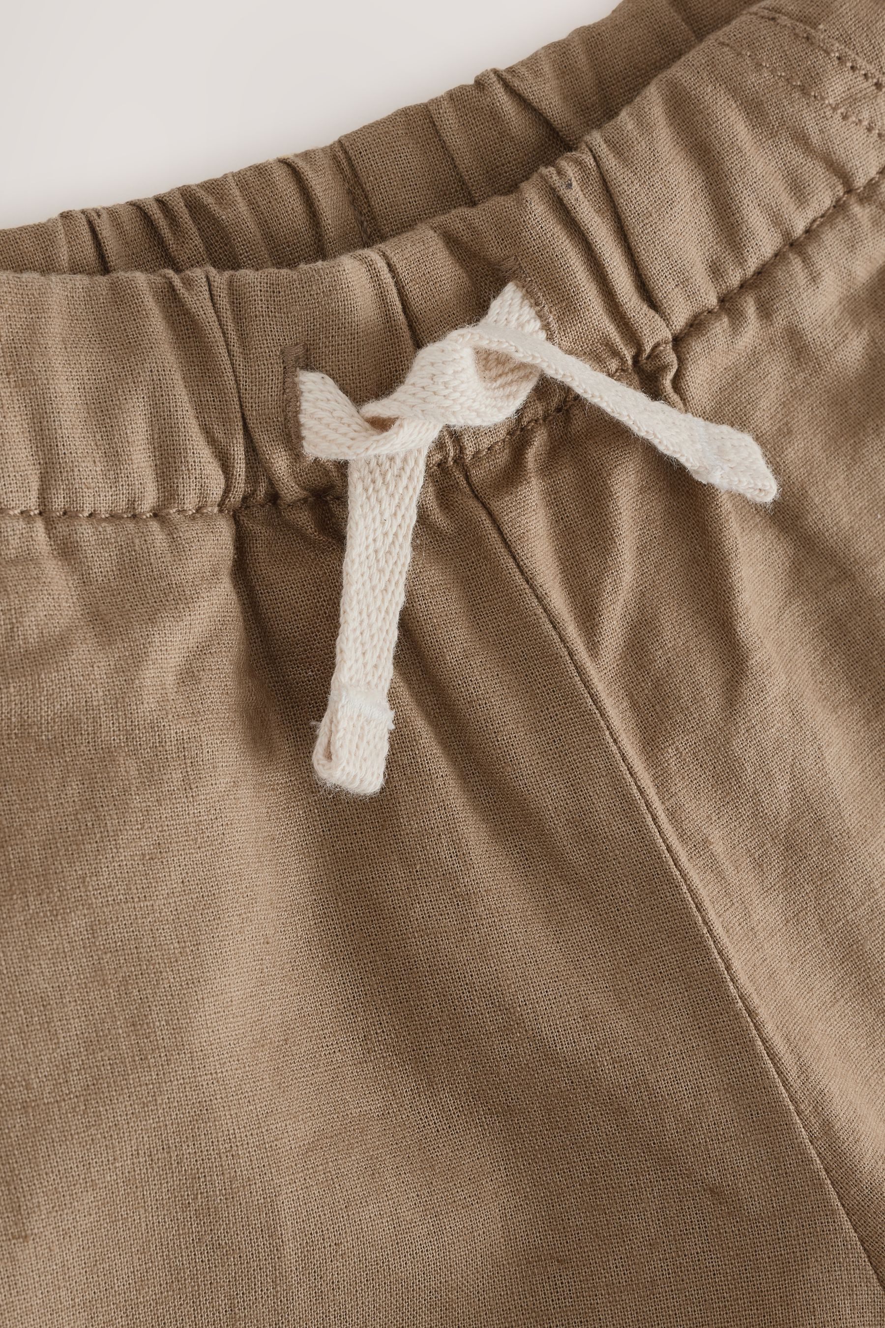 Next Schlupfhose Schlupf-Hose aus Leinenmischung, weite Passform (1-tlg)