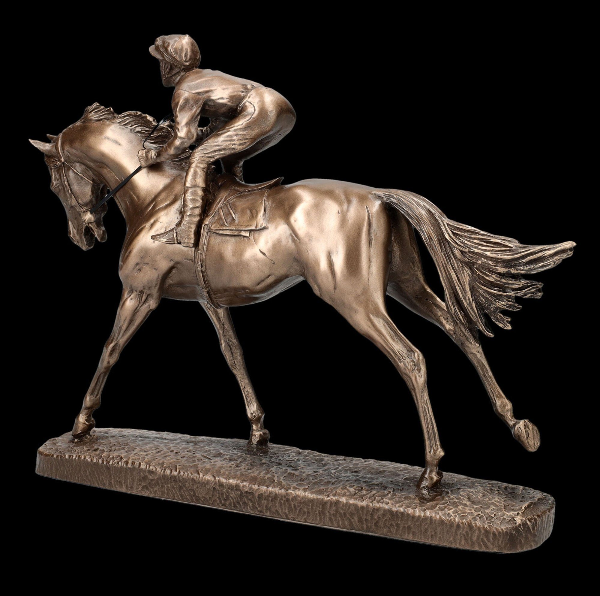 Favourite The Jockey Dekofigur Figur - Pferd Shop Reiter auf Figuren Tierfigur GmbH - - Dekofigur