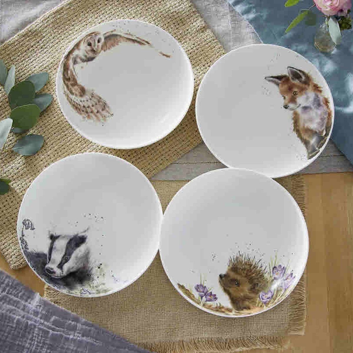 Wrendale Teller Wrendale Designs Porzellan Pasta- & Suppenteller Eule