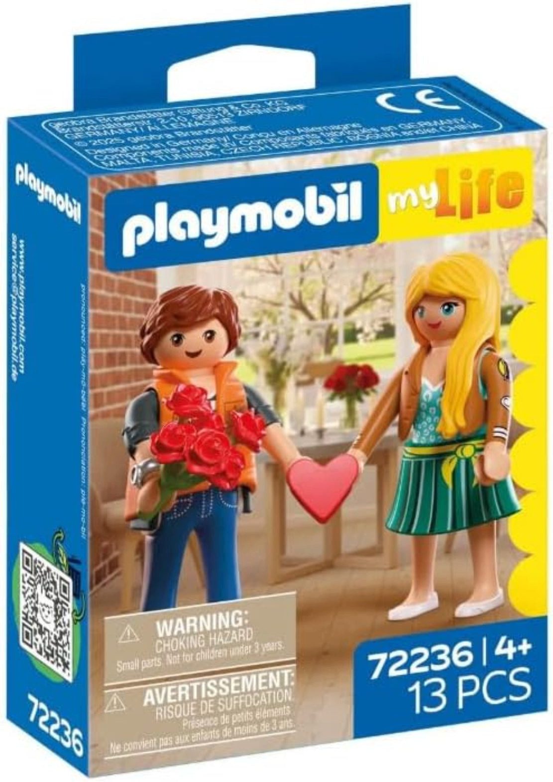 Playmobil® Spiel PLAYMOBIL myLife Liebespaar Valentinstag-Set, 13 Teile