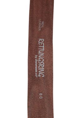 RETTUNGSRING by showroom 019° Ledergürtel mit austauschbarer Schließe »Felswand Rosenherz Komplett«