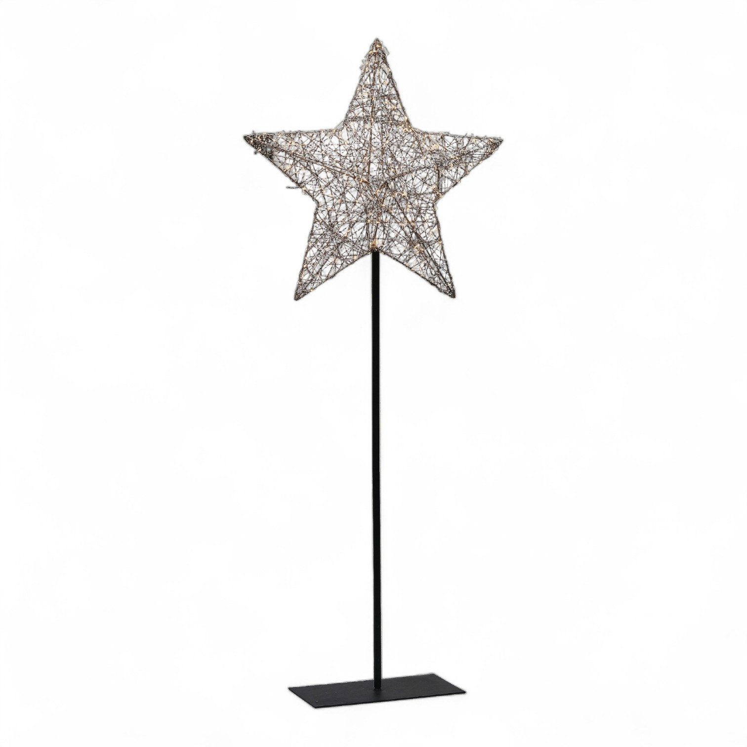 Cor Mulder LED-Dekofigur LED-Stern mit Ständer 1 m 250 LEDs für Innenräume günstig online kaufen
