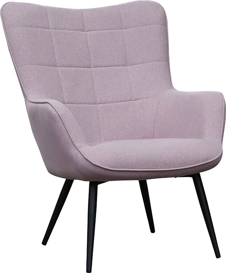 Homexperts Sessel ULLA (1-St), wahlweise mit oder ohne Hocker