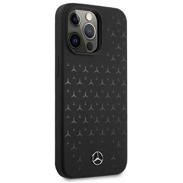 Mercedes Handyhülle Case iPhone 13 Pro Cover Silikon schwarz 6,1 Zoll, Kantenschutz