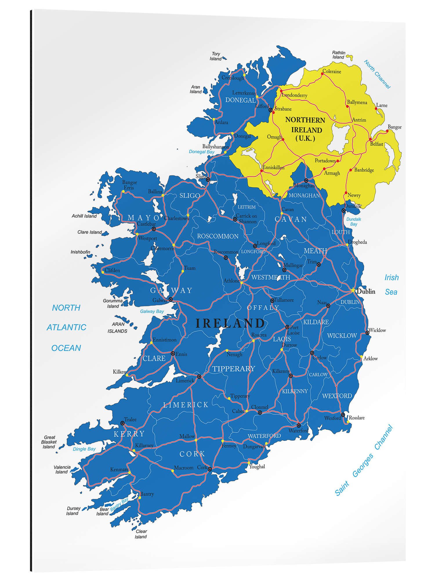 Posterlounge Wandbild Irland, Editors Choice, erhältlich als Poster, Leinwandbild, Wandsticker oder Acrylglasbild