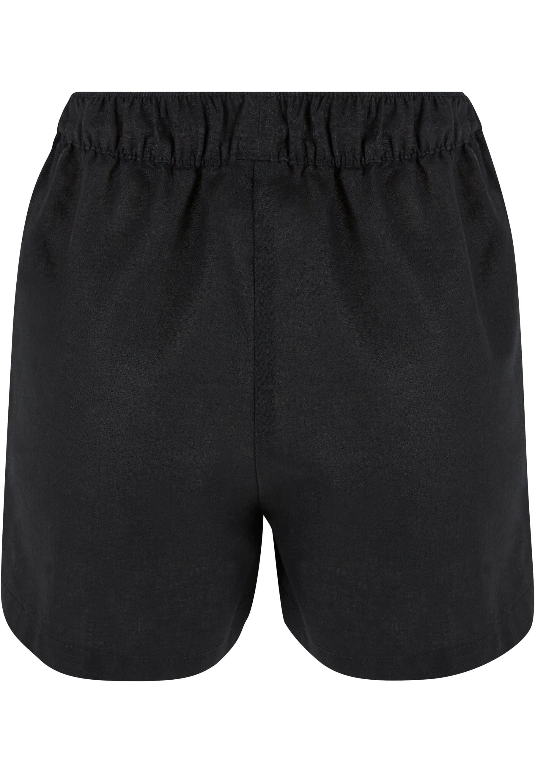 URBAN CLASSICS Shorts Urban Classics Damen Ladies Linen Mixed Boxer Shorts günstig online kaufen