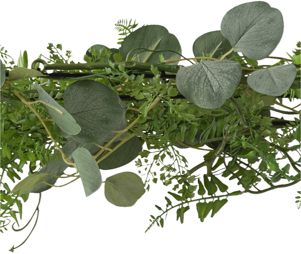 Kunstpflanze Dekohängeobjekt mit Kunstpflanzen, Creativ green, Höhe 45 cm, günstig online kaufen