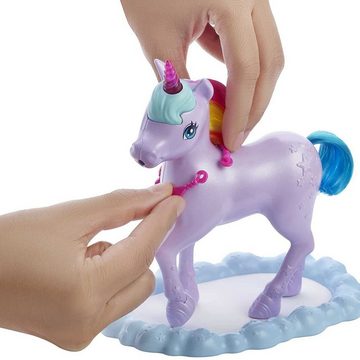 Mattel® Puppen Accessoires-Set Mattel GTG01 - Barbie - Dreamtopia - Prinzessin Puppe mit Einhorn und