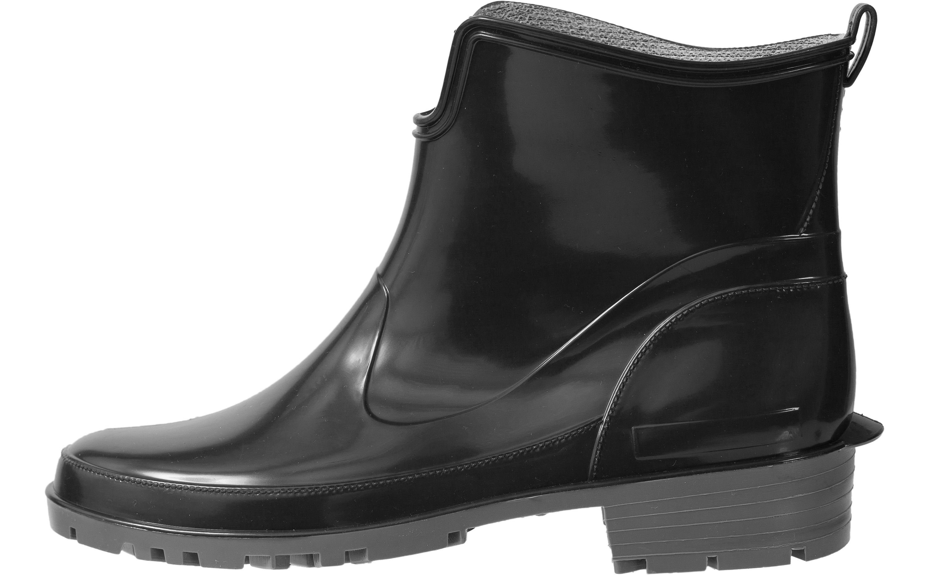 Ladeheid Gummistiefeletten LA-930 kurze Boots für Frauen Gummistiefel Damen wasserfest und bequem