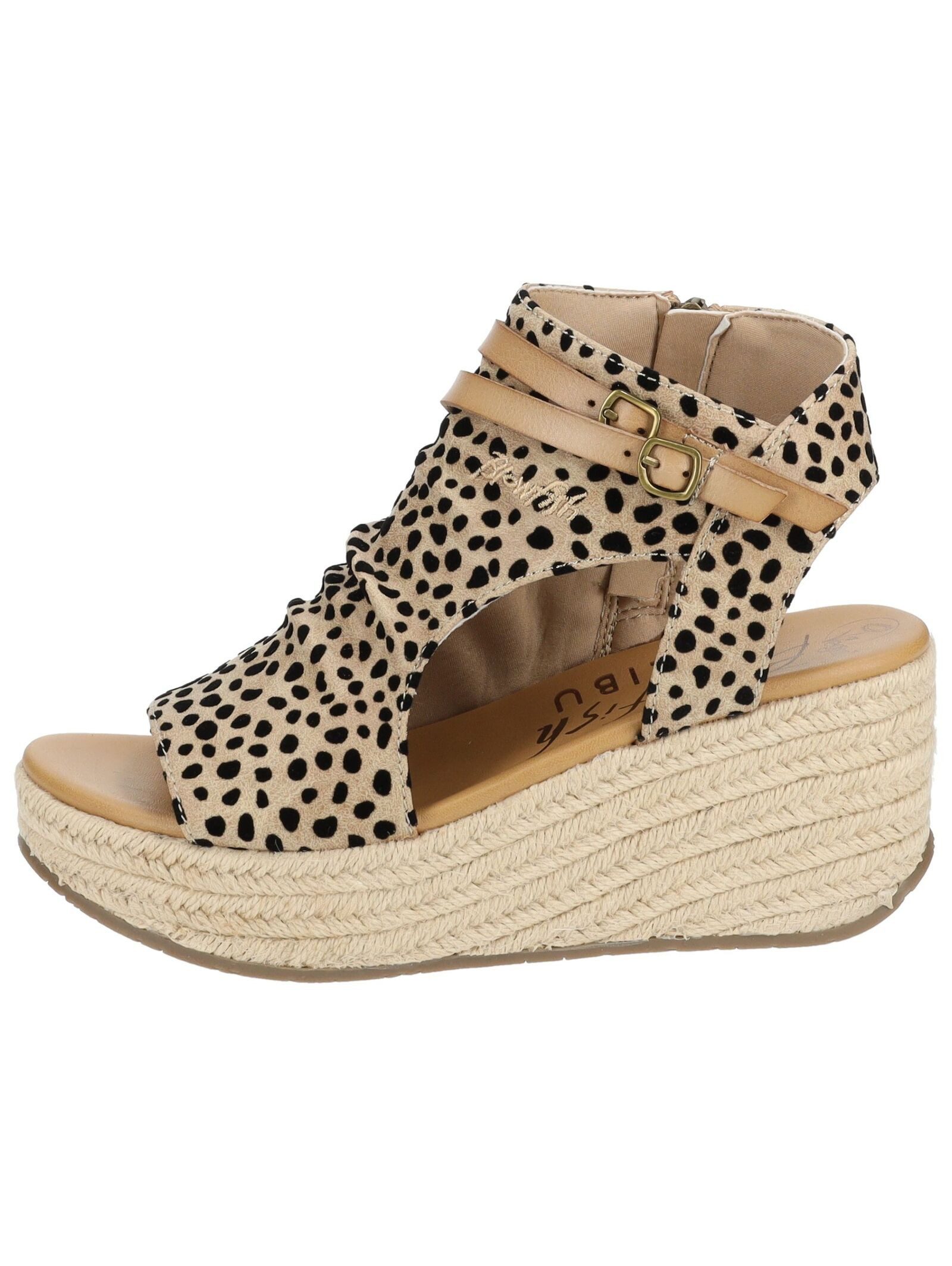 Blowfish Blowfish Sandalen Lederimitat/Textil Keilsandalette günstig online kaufen