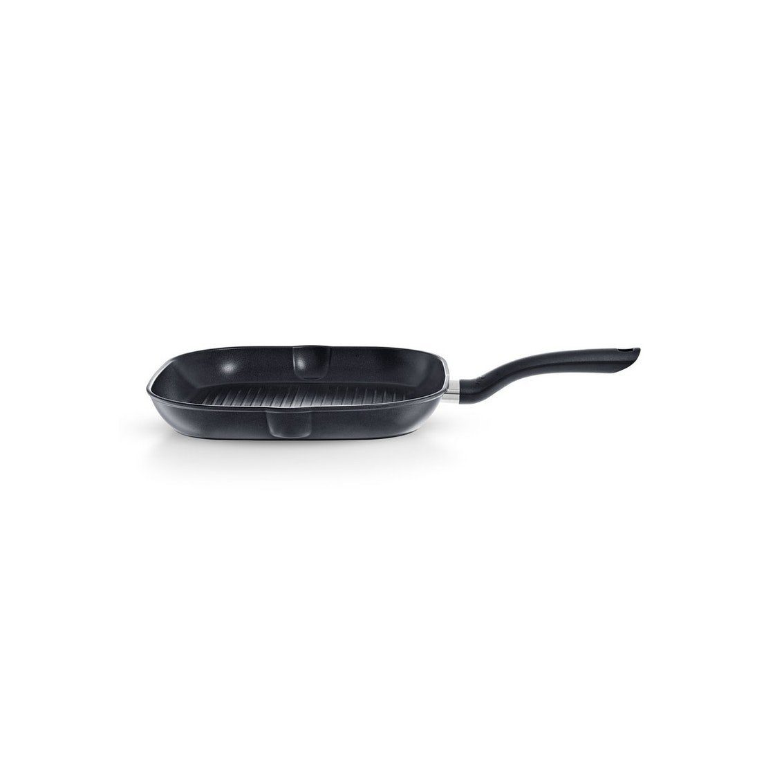 Fissler Grillpfanne Cenit®, Aluminium (1-tlg), Ø 28 cm, mit ergonomischem Griff, Induktion, Made in Italy