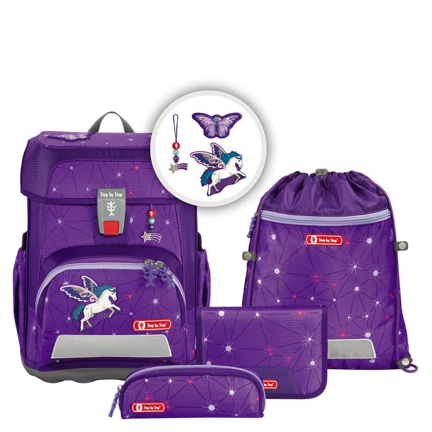 Step by Step Ранцы Cloud - Ранцы Set 5tlg. (Dreamy Pegasus)
