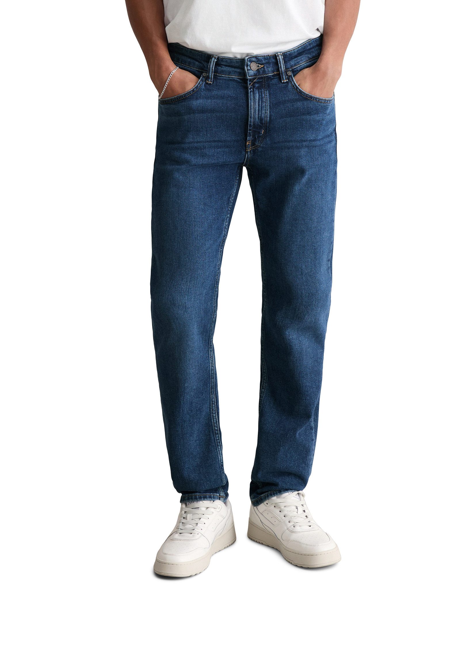Marc O'Polo DENIM Slim-fit-Jeans aus hochwertigem Bio-Baumwolle-Mix