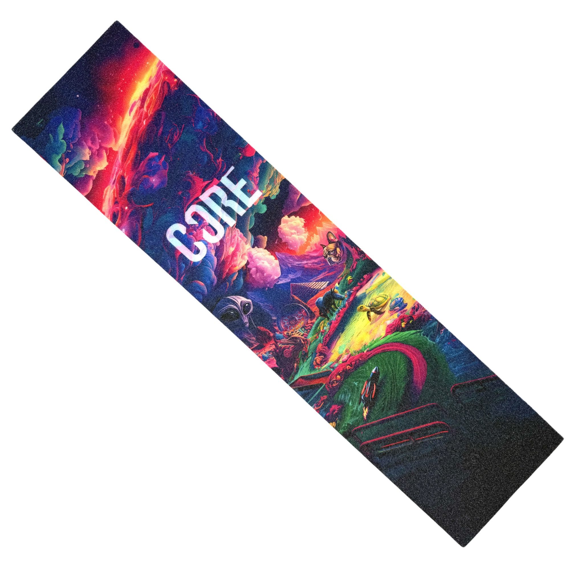 Core Action Sports Трюк самокат Core Stunt-Scooter Griptape Trippy Rainbow Alien