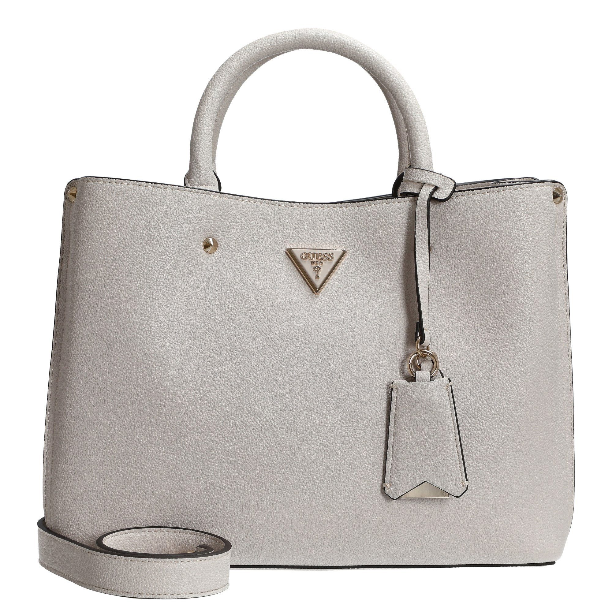 Guess Handtasche Meridian II Girlfriend - Henkeltasche 30 cm (ivory) günstig online kaufen