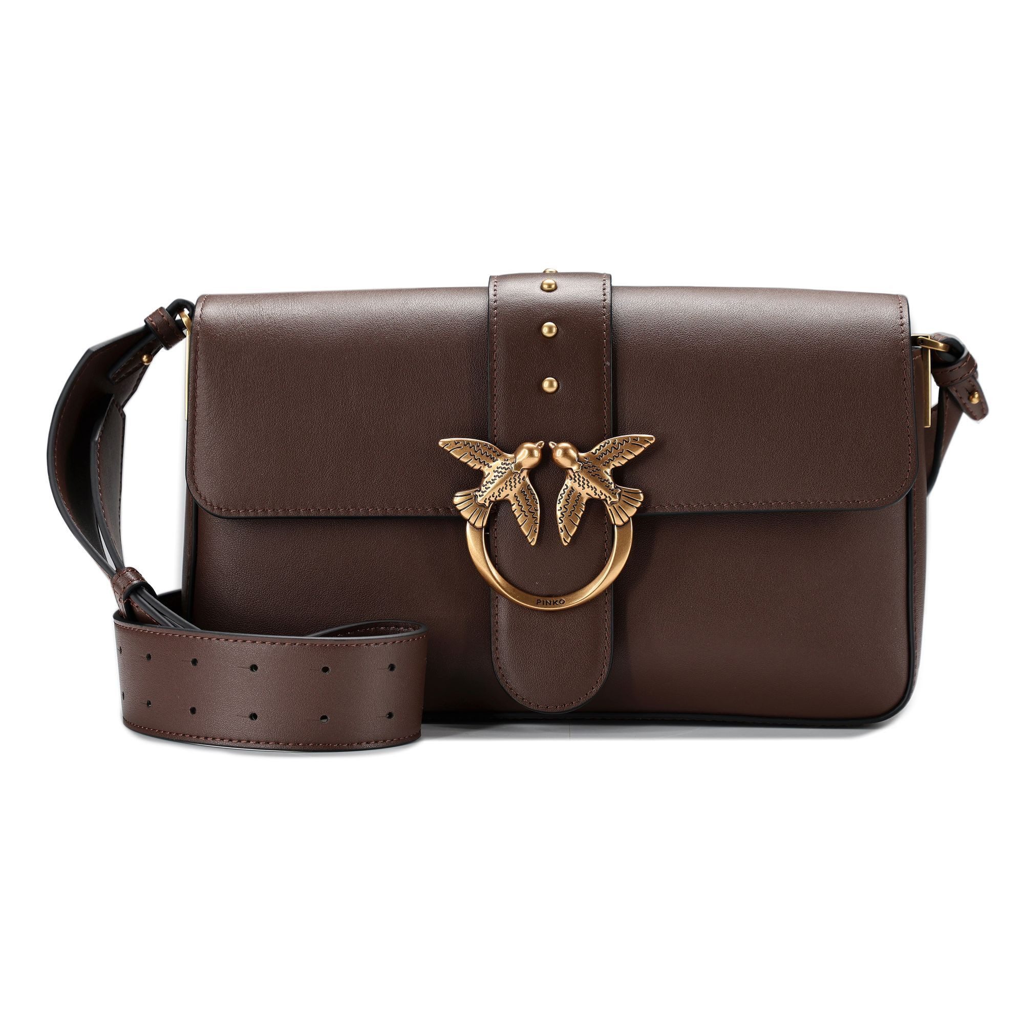 PINKO Umhängetasche Love One, Leder