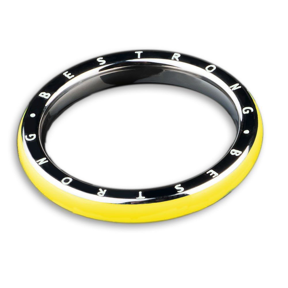 Fingerring Edelstahl Damen Ring Motivation Ring Pastellfarben Gravur Be Strong