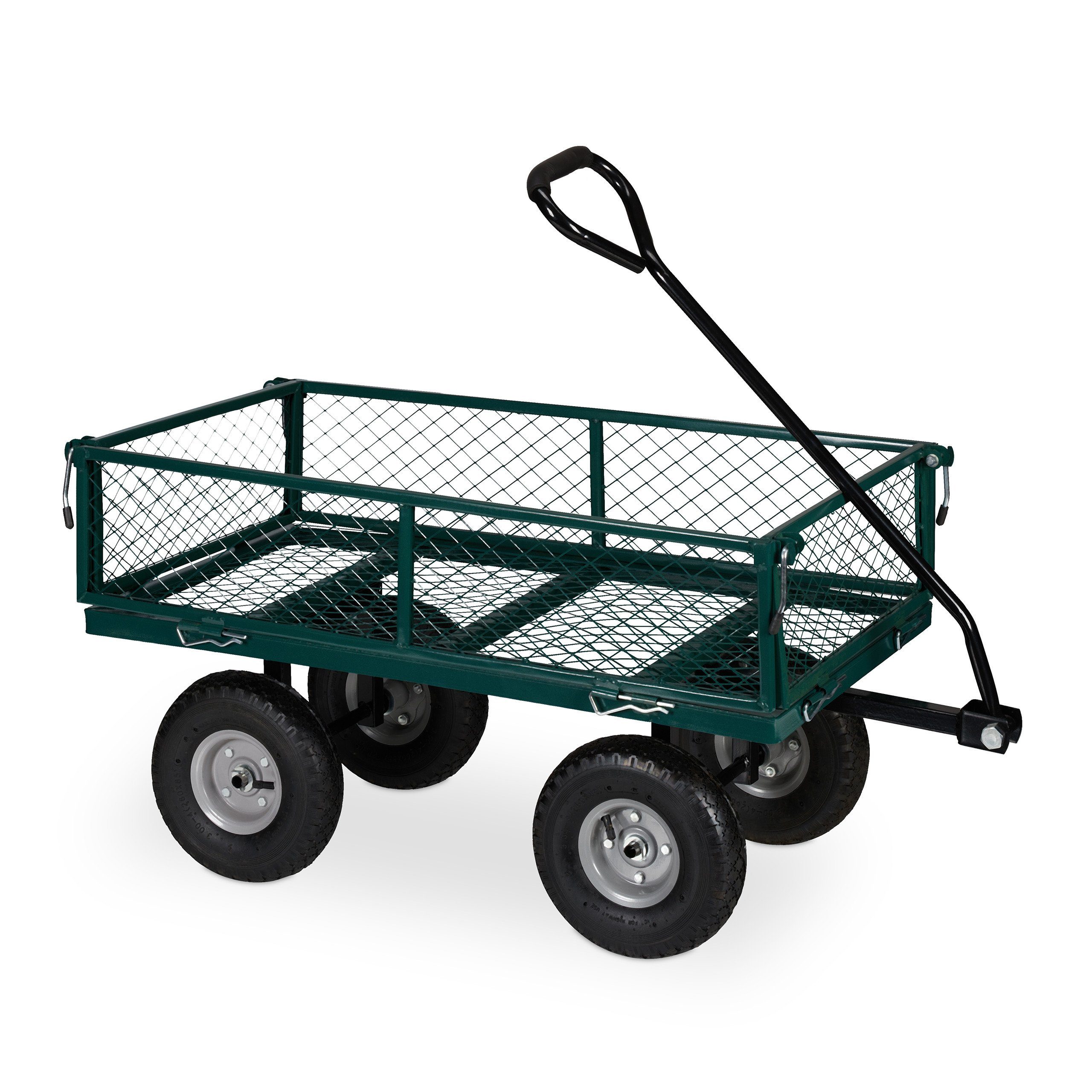 Bollerwagen Grüner Handwagen