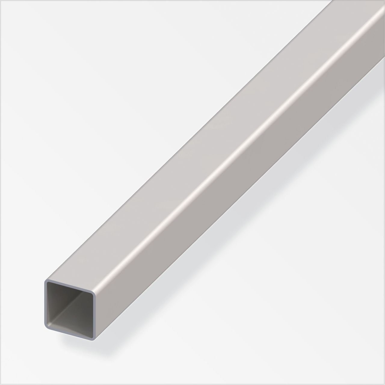 Thumbnail - alfer Vierkantstange alfer Vierkantrohr 1 m, 30 x 30 x 1.5 mm Stahl roh Stahl