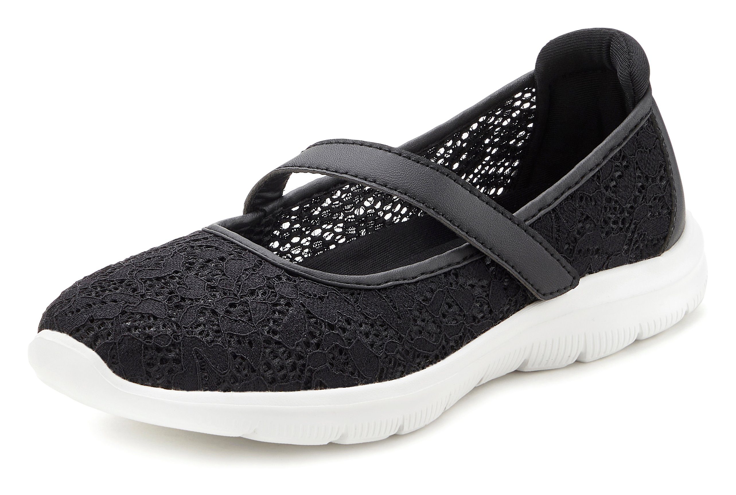 LASCANA Slip-On-Sneaker, Freizeitschuh, Slipper Halbschuh superleicht und b günstig online kaufen