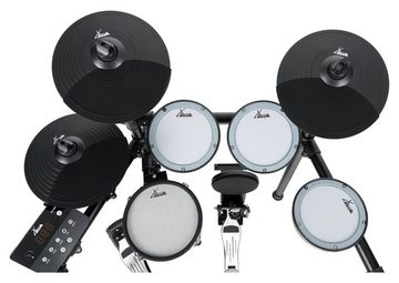 XDrum E-Drum DD-460P E-Drum Kit - 8 anschlagsdynamische Pads - Mesh Heads, 8-St., Dual-Zone Snarepad, 25 Preset Kits und 15 Songs