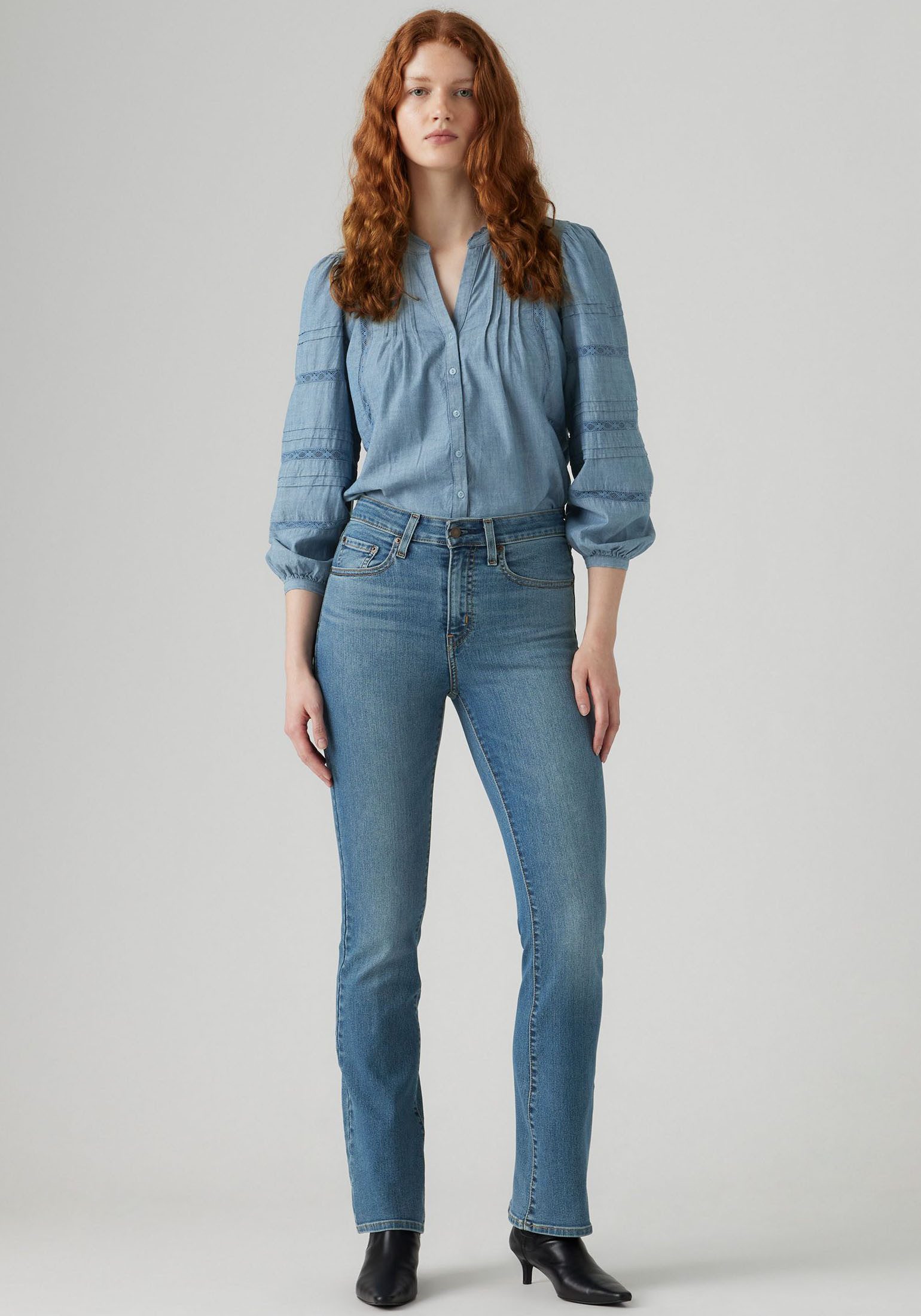 Levi's® Bootcut-Jeans 725 HIGH RISE BOOTCUT