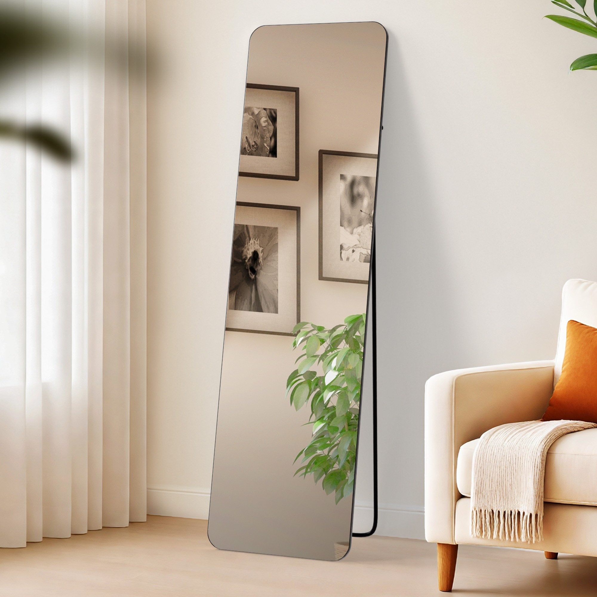 CLP Standspiegel Gurnee, Standspiegel und Wandspiegel in einem, Metallrahme günstig online kaufen