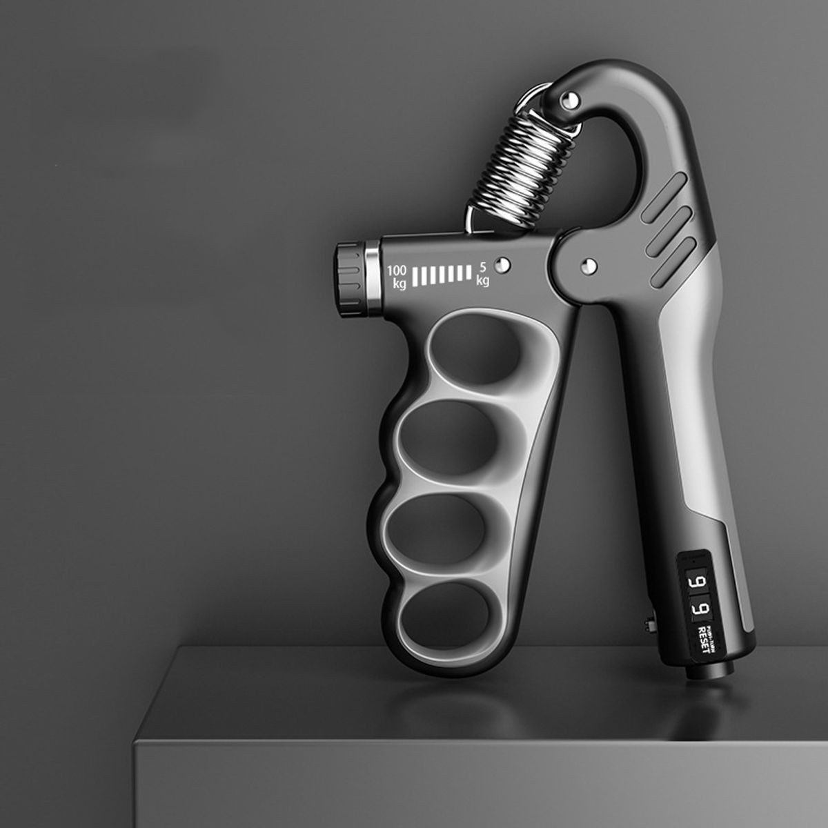 König Design Handmuskeltrainer Handtrainer Unterarmtrainer, Fingerhantel Grip verstellbar 5-100kg