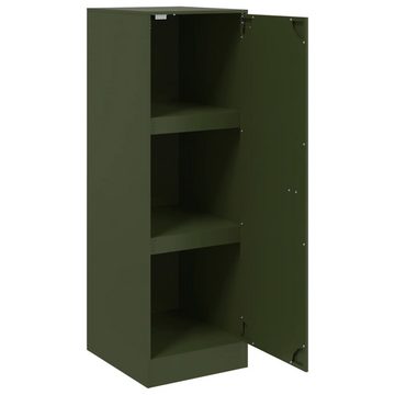 vidaXL Sideboard Sideboard Olivgrün 34,5x39x107 cm Stahl (1 St)