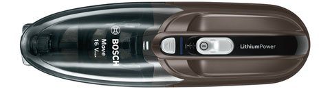 BOSCH Akku-Handstaubsauger BHN16L 16Vmax, hohe Saugkraft, lange Laufzeit, flexible Reinigung, beutellos, ideal für Polster und Auto, leicht, kabellos