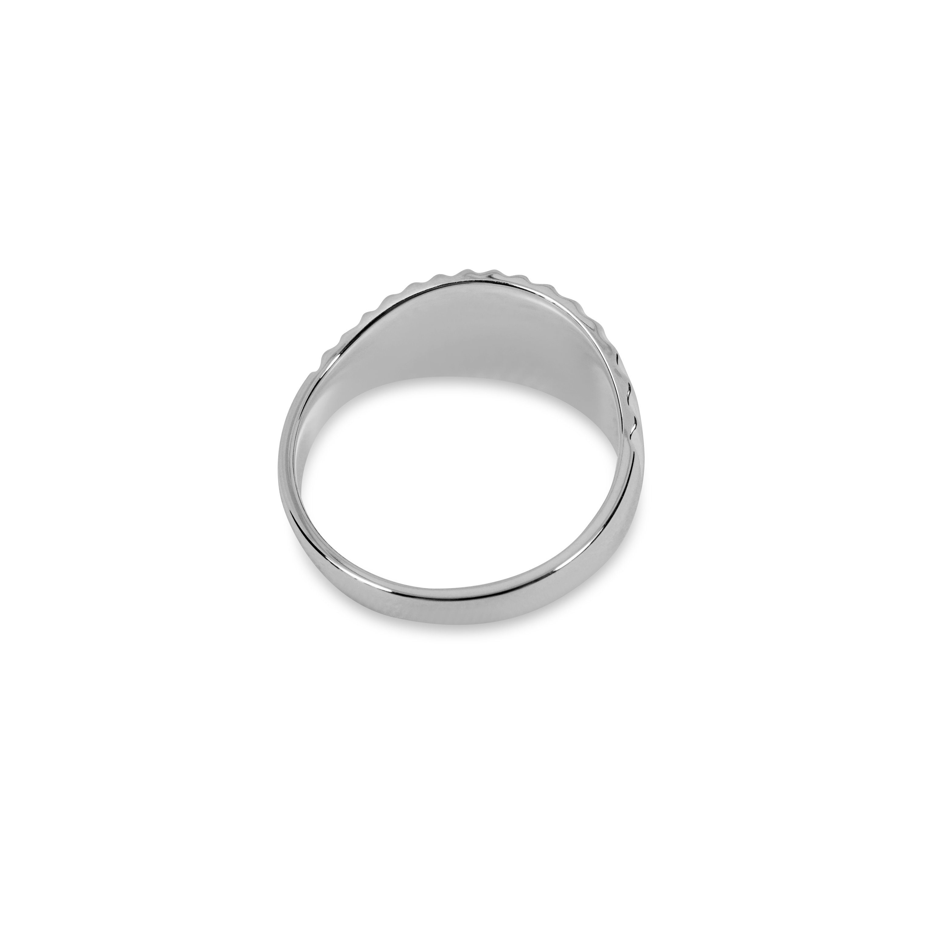 Sprezzi Fashion Siegelring Herren Silber aus 925 Sterling Silber Siegelring Ring Fingerring