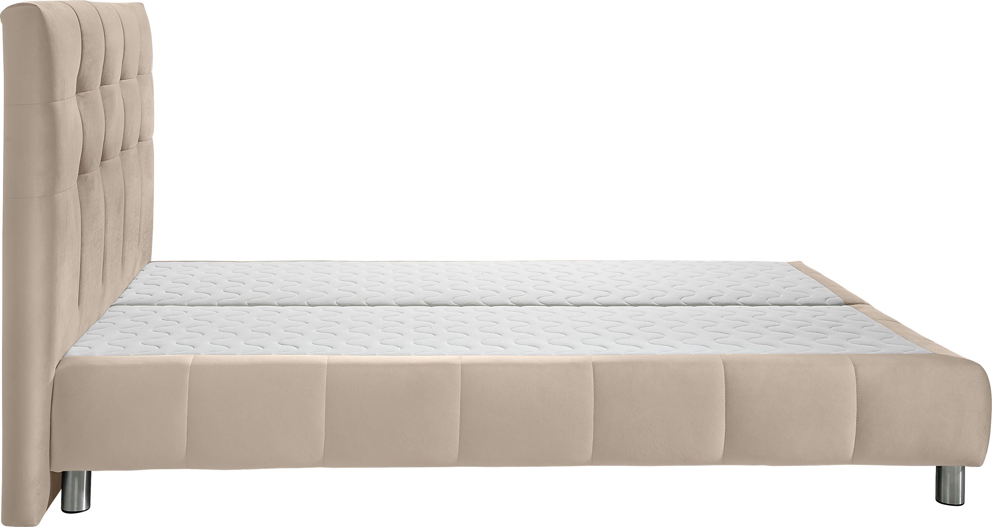 Home affaire Boxspringbett Salo, incl. Topper, 6 Breiten, 2 Härtegrade, TFK auch in Härtegrad 4