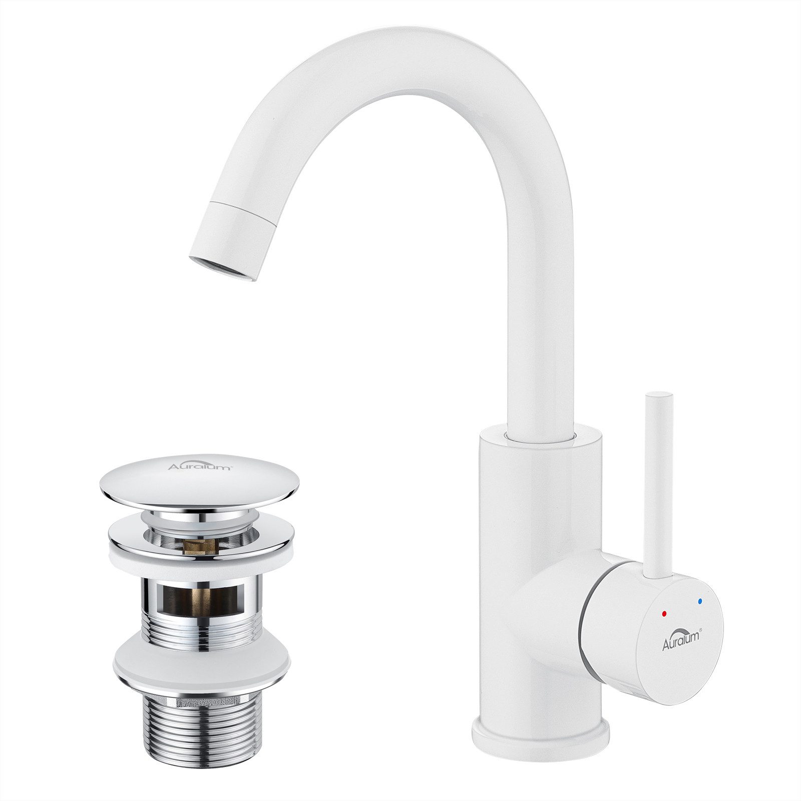 Auralum Max Waschtischarmatur Wasserhahn Waschbecken Badarmatur günstig online kaufen