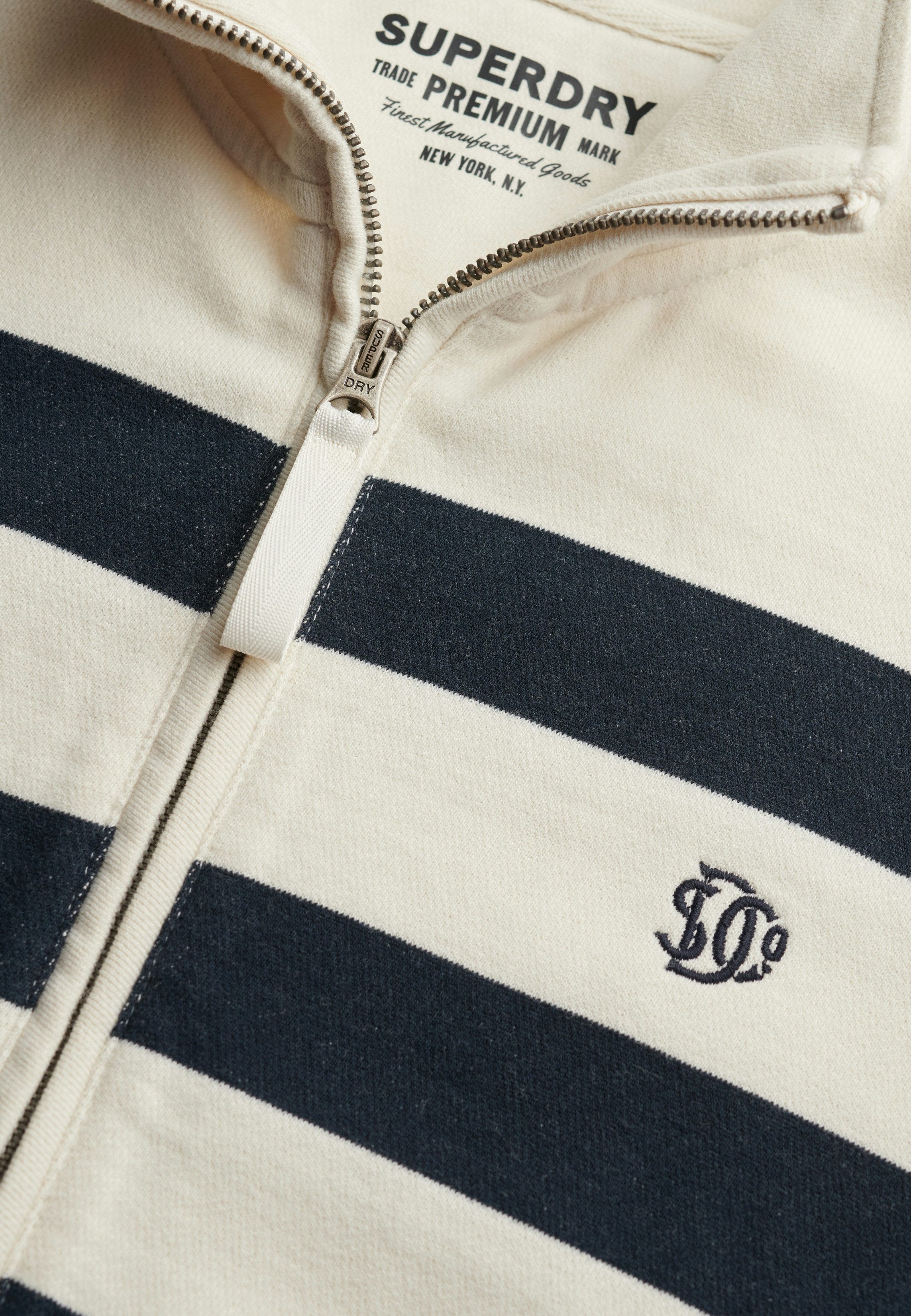 Sweatshirt STUDIOS STRIPE HALF ZIP