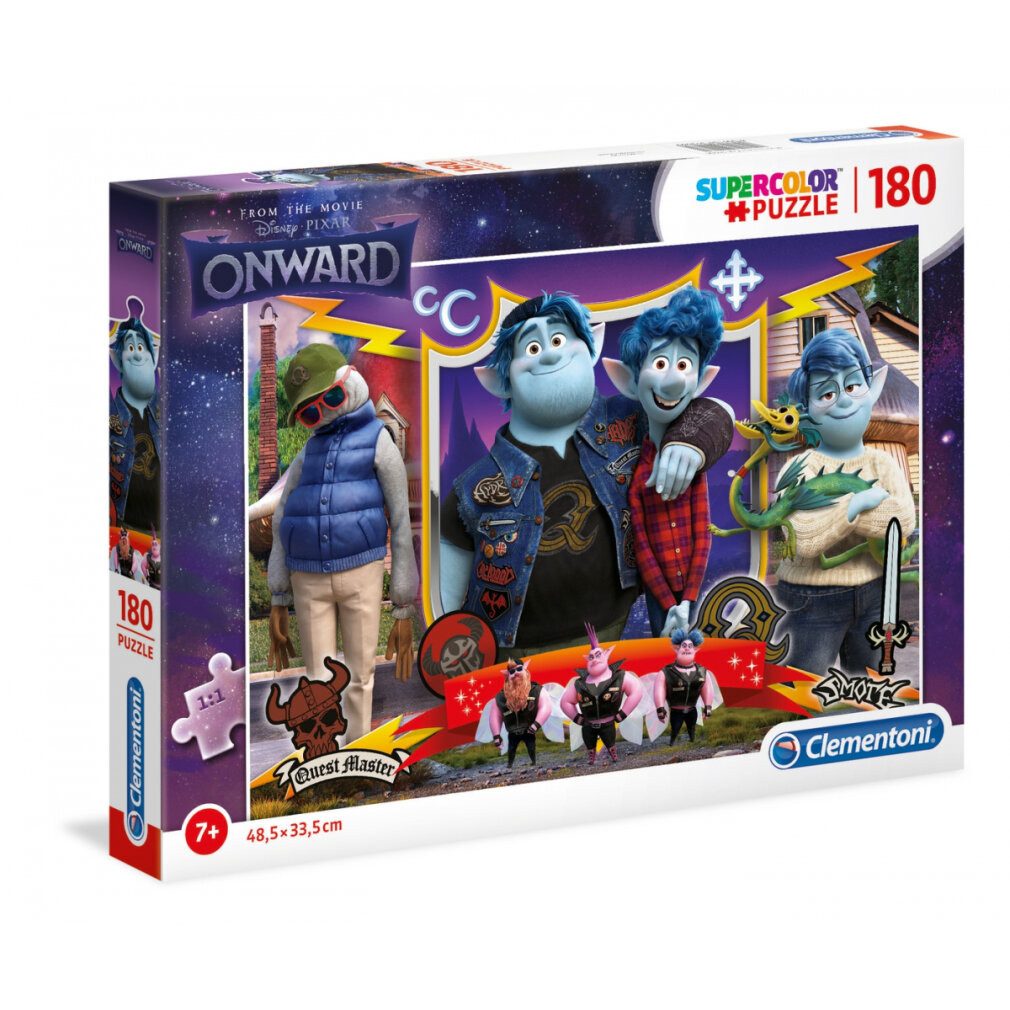Clementoni® Puzzle Clementoni 180 Pcs.Puzzle Disney Onward 29208 X6, Puzzleteile